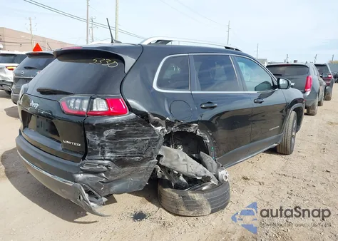 2019 Jeep Cherokee Limited 4X4 z USA, uszkodzony, nr VIN 1C4PJMDX0KD445330